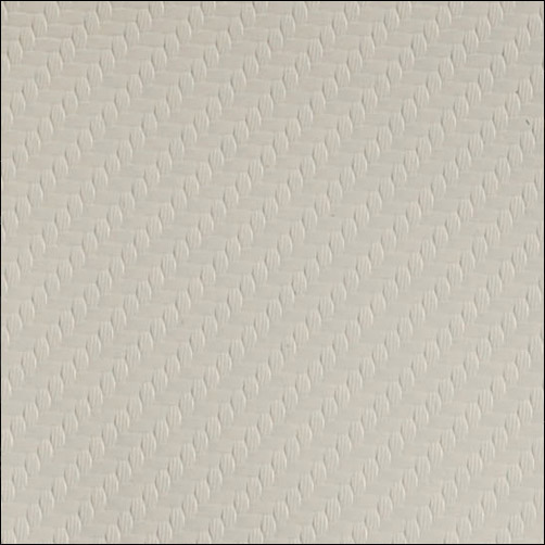 White Carbon Fiber Textured / Embossed Leather Hides for sale