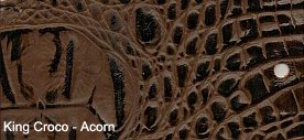 King Crocodile Exotic Textured Embossed Leather for sale!